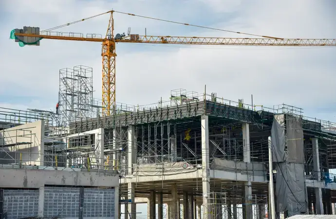 Commercial building construction