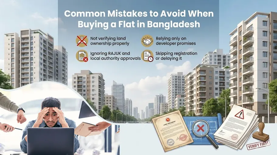Mistakes to avoid when buying a flat in Bangladesh