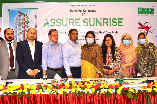 Handover Project Ceremony of Assure Sunrise 1