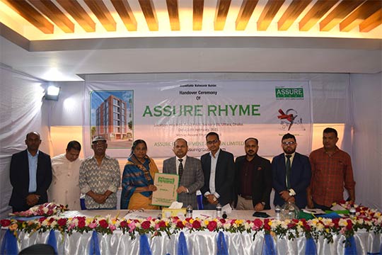 Handover of Assure Rhyme Project Handover Ceremony Guest