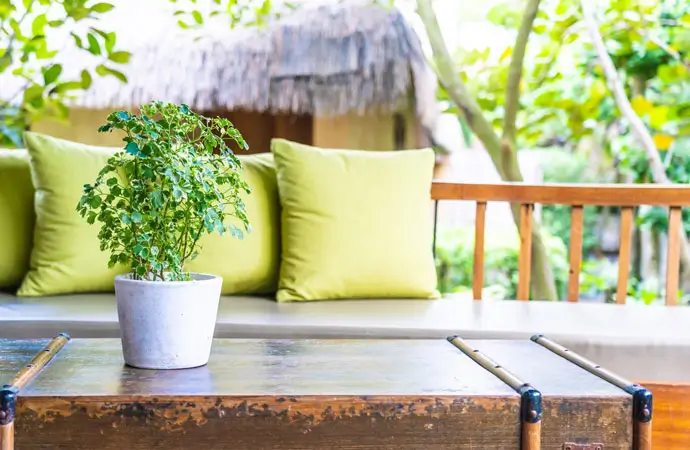Outdoor amenities for apartments