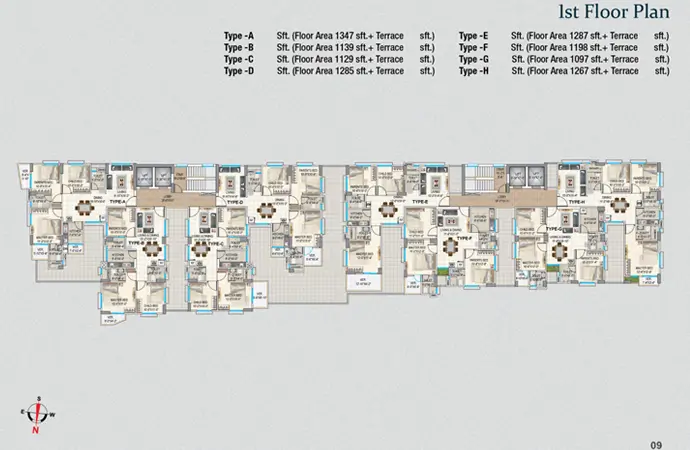 Assure Sky Flower 1st Floor Plan