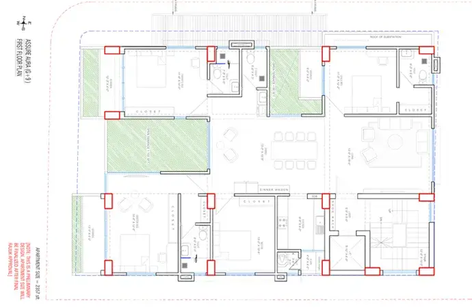 Assure Aura 1st Floor Plan