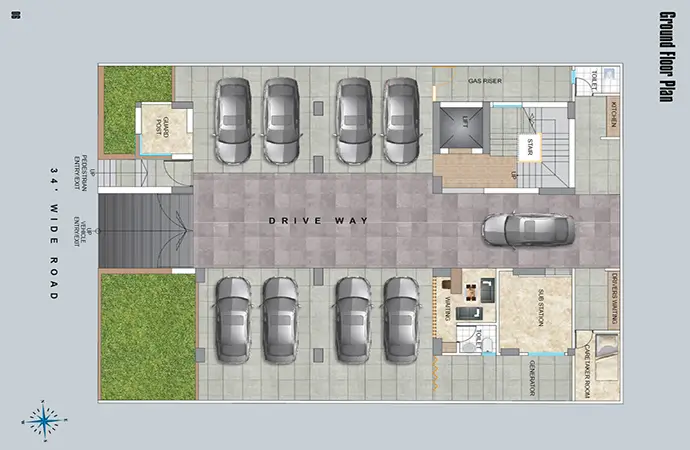 Assure Carnation Ground Floor Plan