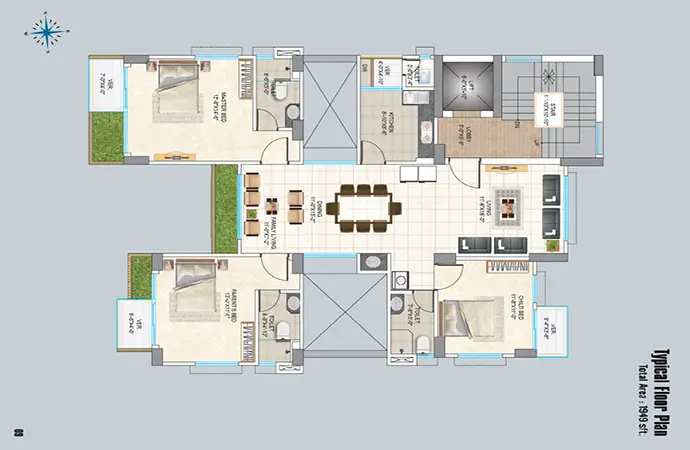 Assure Carnation Typical Floor Plan