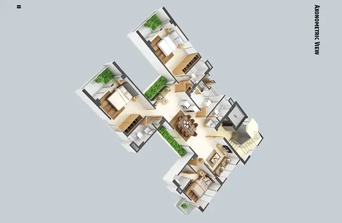 Assure Divine Light Axonometric View