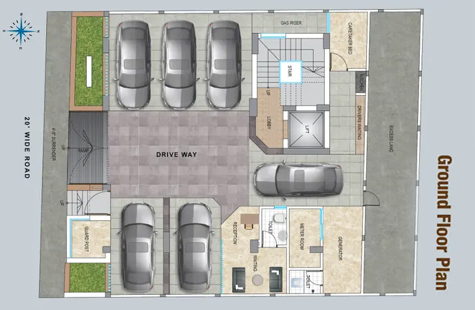 Assure Everest Ground Floor Plan
