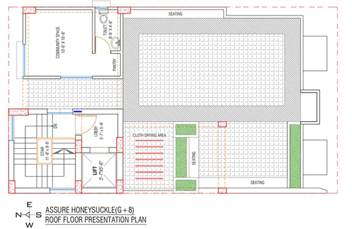 Assure Honeysuckle Roof Floor Plan