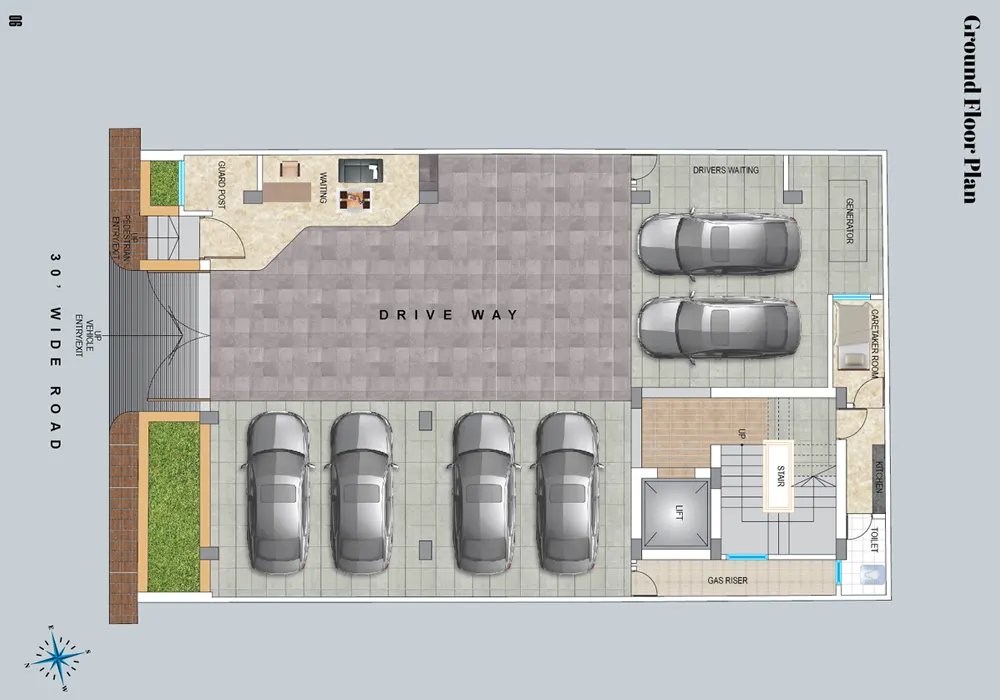 Assure Moon Light Ground Floor Plan