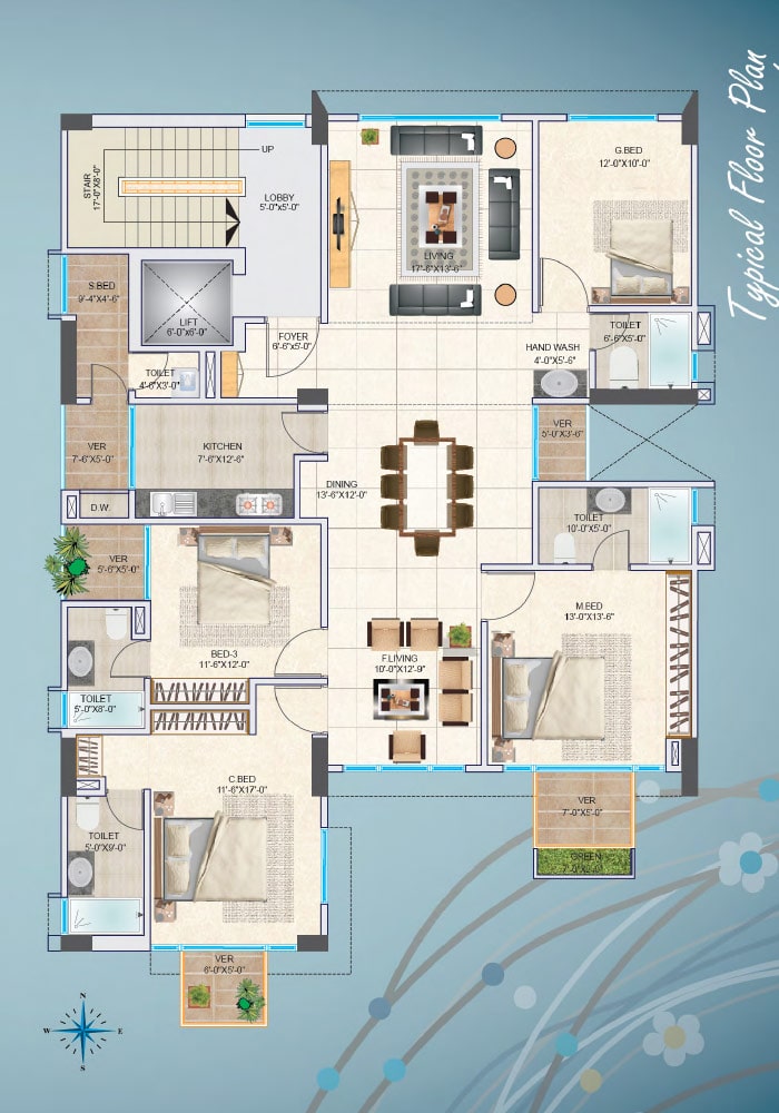 Assure Neer Typical Floorplan