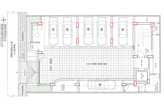 Assure Parthib Ground Floor Plan