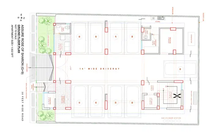 Assure Rose of Sharon Ground Floor Plan