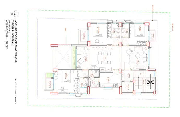 Assure Rose of Sharon Typical Floor Plan