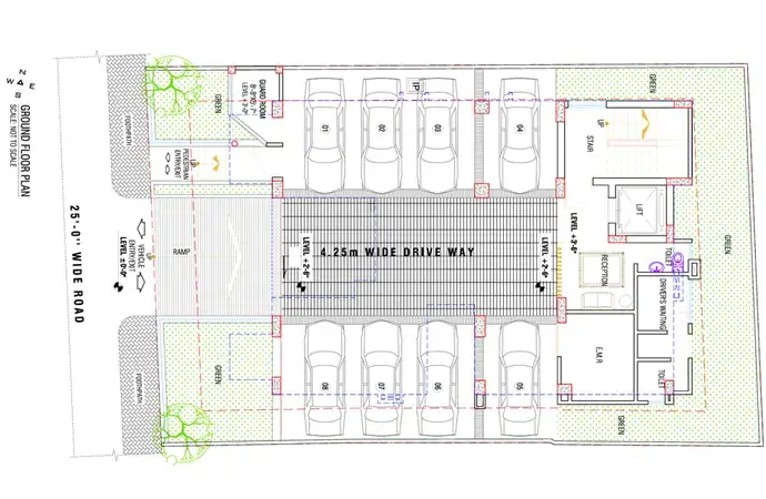 Assure Swapno Kuthir Ground Floor Plan