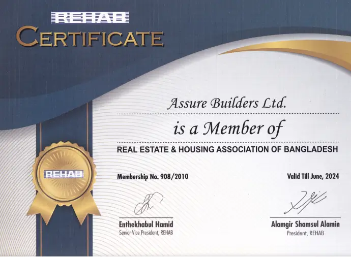 Rehab Certification of Assure Group-2024