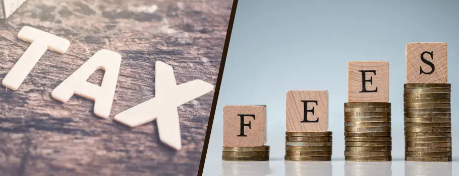Taxes and fees you’ll pay
